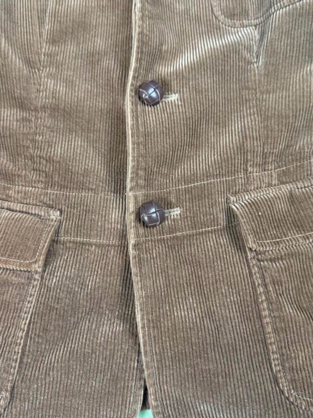 Polo by Ralph Lauren Chocolate Brown Corduroy Sport Coat - Picture 4 of 5